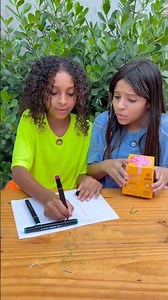 FEZ UM QUADRADO COM 3 CANETAS E GANHOU #shorts