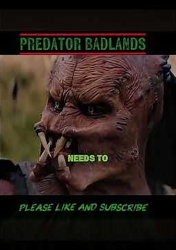 PREDATOR Outcast Teaming Up With ALIEN Robot 🤯 #predatorbadlands