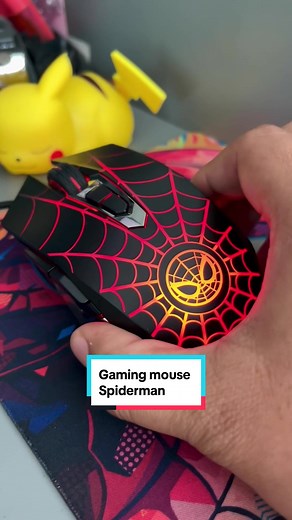 Spiderman Miles Morales Gaming Mouse | Marvel Gameverse