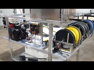 Turnkey 6 ft Soft Wash Pressure Wash Truck Skid