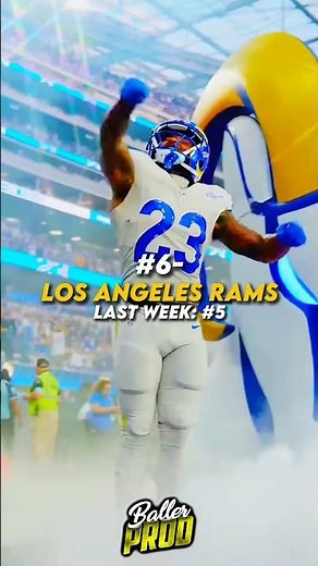 My Top 10 Power Rankings Going Into Week 8 #shorts