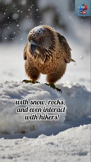 Kea: The Playful Alpine Parrot of New Zealand!