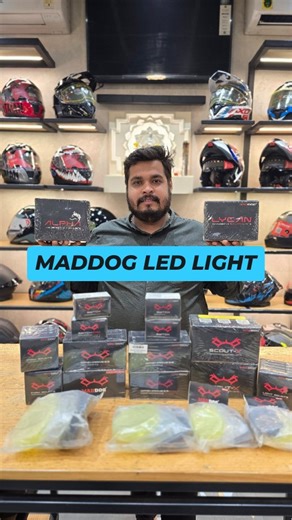 BIKERSS GALLERY ™️ on Instagram: "Maddog Lycan Comes with its own specific Wire harness and Dual Switch pro. PROUDLY MADE IN INDIA. SPECIFICATIONS: Lumens - 10800 Raw Lumens. Warranty - 18-Months warranty IP Rating - IP-67- Water/DustProof. Color Temp-5000-5700K Warm white Watt & Volt - 80 Watts / Pair & DC -14.5V. Input current - 5.4 A Per pair. Beam distance - 250M spot high beam & 150M & 180° flood low beam. Optics - Hybrid 60% spot & Flood 40% combo. LED Type - Nichia. Life-span - Up to 5000