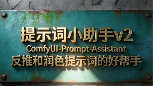 🚀ComfyUI 提示词神器 v2！反推、翻译、扩展、润色一键搞定，效率翻倍，让你秒变 Prompt 大师