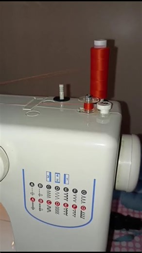 Threading the bobbin #sewing #sewingtutorial #sewinghacks
