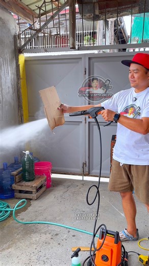 4M views · 13K reactions | Konti nalang sa Daliri ko  | Car Pressure Washer Karton testing #car #portable #pressurewashing | Lycopher car vlog | Facebook
