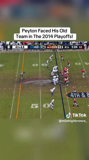 Peyton Manning vs Old Team: 2014 Playoffs Recap