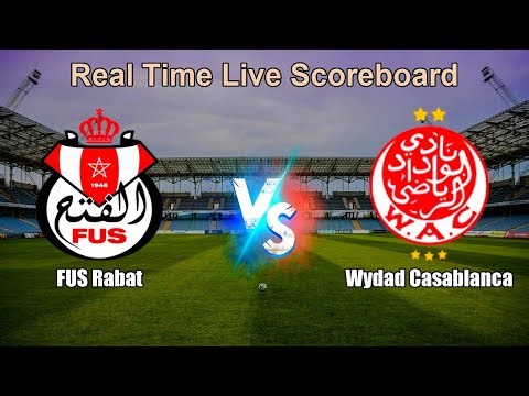 FUS Rabat vs Wydad Casablanca Live Score - The Botola Pro