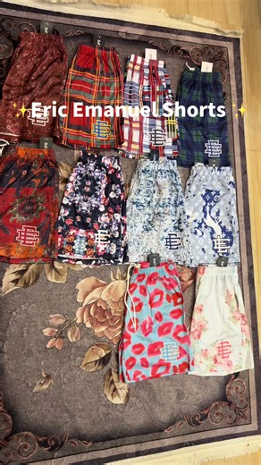 Eric Emanuel Shorts available/- Limited pieces Delivery all over Nepal🇳🇵 #ericemanualshorts #fashion #Nepal