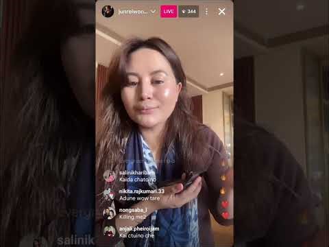 "Junreiwon Thongam Junjun" live video kebada khuphaja ama yam fajei ❤❤