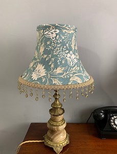 Lampshade. Empire Lampshade. Beaded Lampshade. Rococo Glacier Lampshade. - Etsy UK