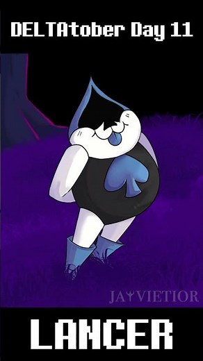 DELTARUNE October Prompt Day 11 - Lancer!