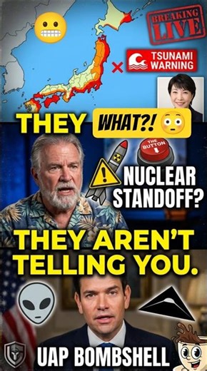 JAPAN QUAKE + DC STANDOFF + UAP BOMBSHELL? (Monday)