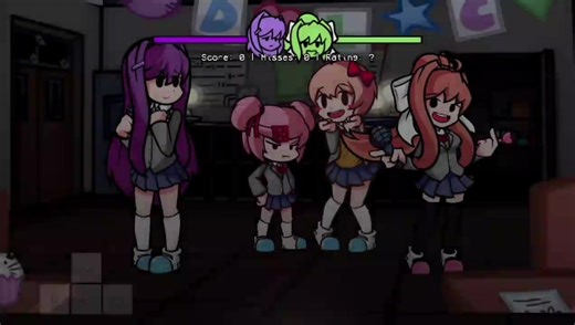 Doki Doki Literature Club: No Villain FNF Gameplay
