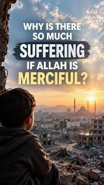 WHY IS THERE SO MUCH SUFFERING IF ALLAH IS MERCIFUL? #islam #mercy #islamicReminder #muslim #quran