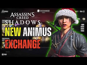 Animus Exchange + Daily Reward Reset in Assassin's Creed Shadows