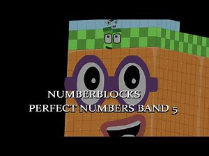 Numberblocks Perfect Numbers Band 5