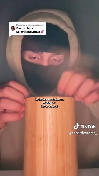ASMR Casero: 3 Minutos de Rasguños en Madera