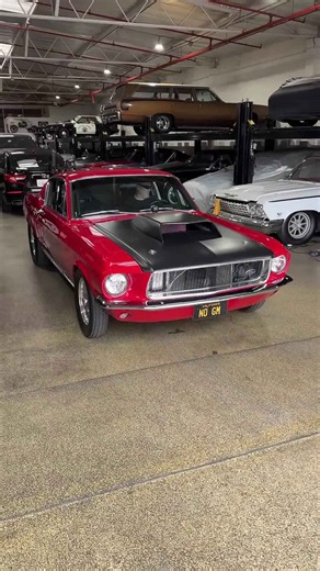 Drag built Mustang shows choppy V8 sound