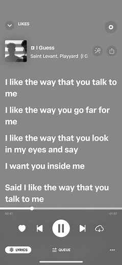 I Like the Way You Talk to Me
