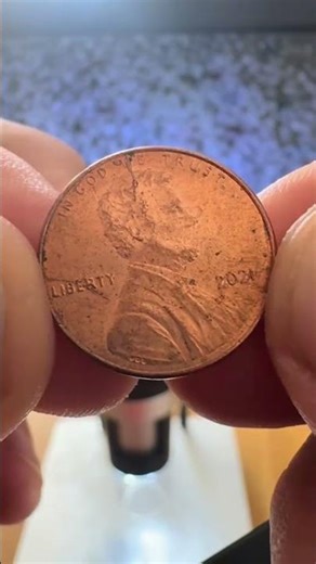 “INSANE 2021 Penny ‘Spike Hair’ Error Found in Roll!”#coin #coppercoins #penny #shorts #fyp