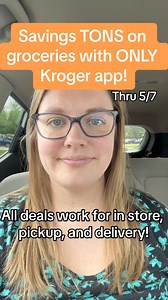 5.9K views · 43 reactions | kroger app only deals this week are...