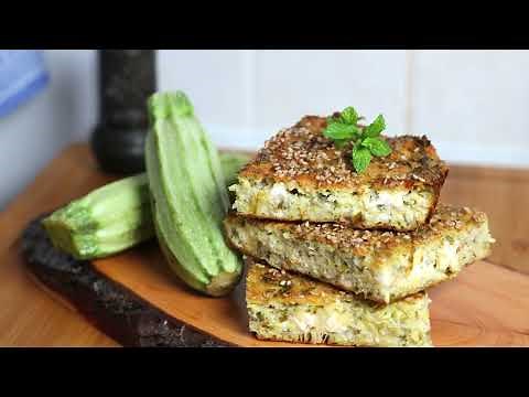 👌I Make this Authentic Greek Crustless Zucchini Pie in 5 minutes (Batzina)