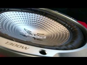 SONY Xplod 1300w Test