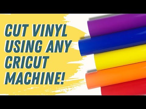 How to Cut & Use Vinyl With ANY Cricut Machine | Beginner Tutorial