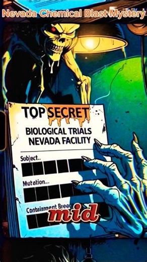 Nevada Chemical Blast Mystery | #TrueScaryStory#NevadaMystery