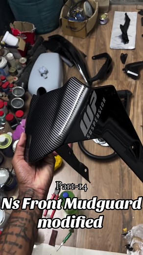 Ns200 Front Mudguard Modifications Explained