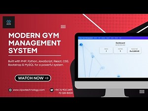 Gym Management System | Full Project Overview | Attendance, Payments, QR Code & Reports