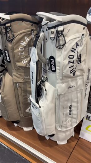 ダイナマイトゴルフ on Instagram: "PING 2026ニューモデル入荷。 オシャレなキャディバッグやアクセサリーが入荷しましたー🤩 #ダイナマイト #ゴルフ #ピン #キャディバッグ #ゴルフショップ"