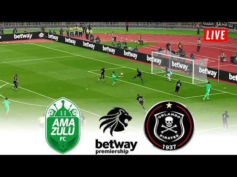 🔴AMAZULU FC vs ORLANDO PIRATES ⚽ BETWAY PREMIERSHIP 25/26 ⚽ FOOTBALL GAMEPLAY HD PES 2026