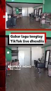 100K views · 1.7K reactions | Gabar caan ka ahayd baraha bulshada ayaa lagu dilay toogasho iyadoo live tiktok ku jirta. | BBC News Somali | Facebook