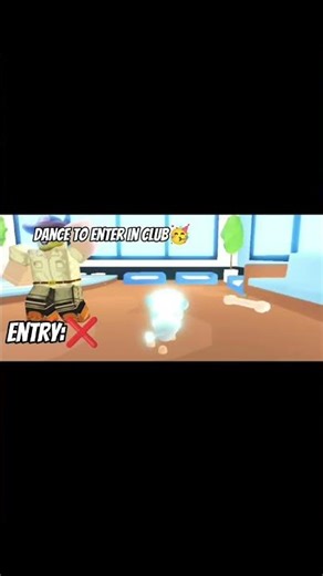 Dance to enter in club🥳🫶#adoptme #famous #viral #roblox #dance #petshorts