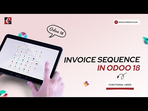 How to Create Invoice Sequence in Odoo 18 Accounting | Odoo 18 Accounting Tutorials | Odoo 18 Videos