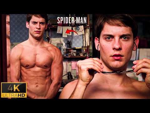 The Moment Tobey Maguire Becomes Spider-Man | (2002)