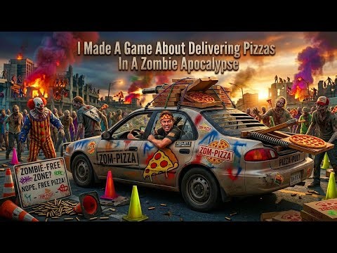 I Made a Pizza Delivery Game… During a Zombie Apocalypse