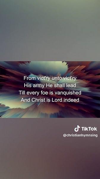 Stand Up For Jesus: A Joyful Christian Hymn