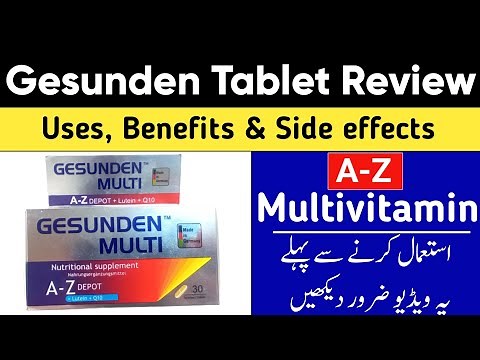 Gesunden Multi Tablet Review | Benefits & Uses Of Gensunden Multi Tablets | Dr. Pharmacist