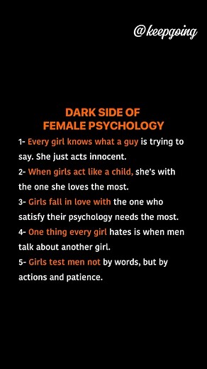 13K views · 67 reactions | Read this before you text her back—which one hits hardest, #2 or #5?  #FemalePsychology #DatingPsychology #RelationshipFacts #HumanBehavior #GirlFacts #ModernDating #Mindset #RedFlags #ViralReel #ForYou #FYP #Explore #Reels #KeepGoing | Keepgoing | Facebook