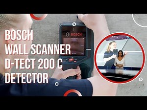 Tech News | BOSCH Wallscanner D-tect 200 C Detector