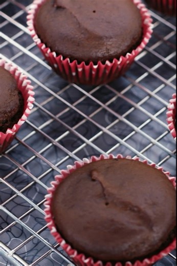 Moist chocolate cake with cocoa and buttermilk