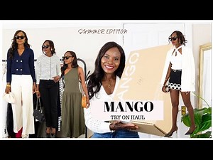 LATEST MANGO HAUL | MANGO TRY ON HAUL | ** SUMMER 2025 FASHION FINDS ** NEW IN MANGO HAUL | GLADON
