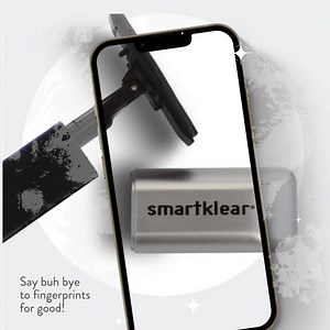 Is your phone's screen a fingerprint magnet? SmartKlear’s here to repel the smudges. Wipe away the day’s grime and keep swiping clean. Swipe right on SmartKlear at carbonklean.com. 👆📱 #smudgefree #cleanphone #smartklearsolutions #grimefree #carbonklean #keepitswipingclean | CarbonKlean