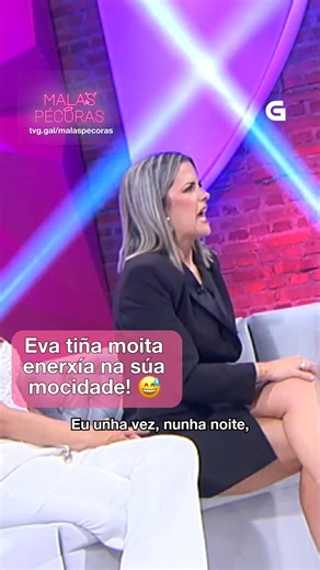 Vaia récord o que leva Eva Iglesias! 😅 Así é como aforra en ximnasios… 💪 Non perdas este e outros momentazos sen tabús, esta noite en #MalasPécoras💋 Despois do ‘Land Rober’ na TVG ou despois en tvg.gal/malaspecoras | Televisión de Galicia