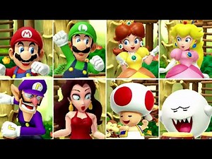 Super Mario Party Jamboree - All Character Dancing Animations