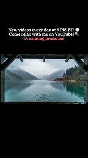 A Rainy Escape to the Lake 🏔️☔️✨