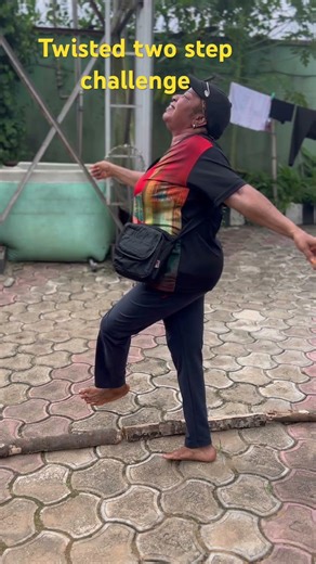 Twisted two step challenge #funny #trending